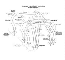 Cargar imagen en el visor de la galería, Go Rhino RHINO Bed Bar - Kickers - Chrome