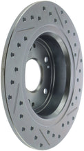 Cargar imagen en el visor de la galería, StopTech Select Sport Drilled &amp; Slotted Rotor - Rear Right