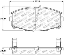 Load image into Gallery viewer, StopTech Performance 87-92 MK3 Supra Front Brake Pads