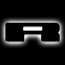 Cargar imagen en el visor de la galería, ORACLE Lighting Universal Illuminated LED Letter Badges - Matte Blk Surface Finish - R