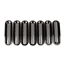 Cargar imagen en el visor de la galería, Rugged Ridge Grille Inserts Perforated 07-18 Jeep Wrangler