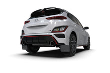 Cargar imagen en el visor de la galería, Rally Armor 22-23 Hyundai Kona N Black UR Mud Flap w/Grey Logo