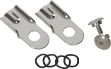 Cargar imagen en el visor de la galería, Kentrol 76-86 Jeep CJ8/CJ8 Tailgate Latch Pair CJ7/CJ8 - Polished Silver