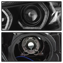 Cargar imagen en el visor de la galería, Spyder 12-14 BMW F30 3 Series 4DR Projector Headlights - LED DRL - Black (PRO-YD-BMWF3012-DRL-BK)