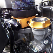 Cargar imagen en el visor de la galería, Mishimoto Oil Sandwich Plate w/ Rear-Mounted Thermostat