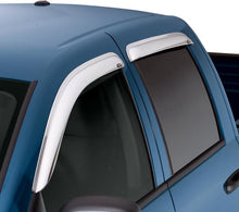 Cargar imagen en el visor de la galería, AVS 99-07 Chevy Silverado 1500 Ext. Cab Ventvisor Front &amp; Rear Window Deflectors 4pc - Chrome