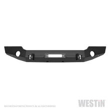 Cargar imagen en el visor de la galería, Westin 18-20 Jeep Wrangler JL WJ2 Full Width Front Bumper - Textured Black