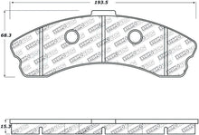 Cargar imagen en el visor de la galería, StopTech Performance 06-09 Chevrolet Corvette Z06 Front Brake Pads