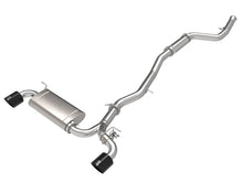 Cargar imagen en el visor de la galería, aFe POWER Takeda 2021 Toyota Supra 2.0L (t) 2.5in-3in 304 SS CB Exhaust w/ Black Tips