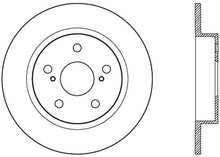 Cargar imagen en el visor de la galería, StopTech 11-13 Scion tC Rear Slotted Left Sport Brake Rotor