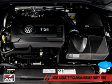 Cargar imagen en el visor de la galería, AWE Tuning Audi/VW MQB (1.8T / 2.0T) Carbon Fiber AirGate Intake w/ Lid