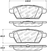 Cargar imagen en el visor de la galería, StopTech Performance 06-07 Mazdaspeed 6 Rear Brake Pads