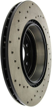 Cargar imagen en el visor de la galería, StopTech 07-10 BMW 335i Cross Drilled Left Rear Rotor