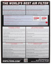 Load image into Gallery viewer, K&amp;N Replacement Unique Panel Air Filter for 2014-2015 Yamaha YZ250F/YZ450F