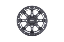 Cargar imagen en el visor de la galería, Weld UTV RF Series Cheyenne U510 15x8 Cheyenne Beadlock 4x136 4BS Satin BLK