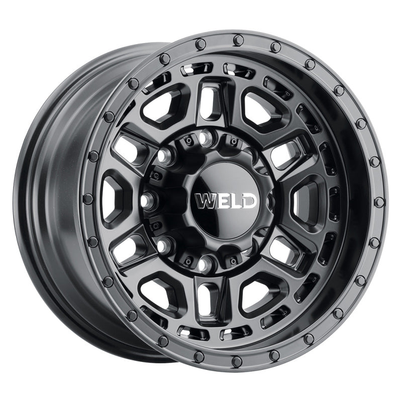 Weld Off-Road W119 17X9 Crux 5X114.3 5X127 ET-12 BS4.50 Satin Black 78.1