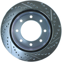 Load image into Gallery viewer, StopTech Select Sport Sport Drilled and Slotted Rear Right Rotor 99-04 Ford F-250/F-350