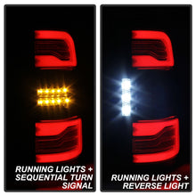 Cargar imagen en el visor de la galería, Spyder Dodge Ram 19-20 LED Tail Light Black ALT-YD-DR19HAL-SEQ-BK