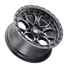 Load image into Gallery viewer, Weld Off-Road W108 18X9 Ledge 6X139.7 ET00 BS5.00 Satin Black / Black Ring 106.1