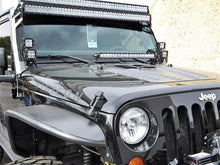Cargar imagen en el visor de la galería, Rigid Industries Jeep JK - 20in E/SR-Series Bar Hood Mount Kit