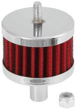 Cargar imagen en el visor de la galería, K&amp;N Steel Base Crankcase Vent Filter 0.5in Vent OD x 2in OD x 1.5in Height