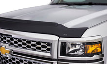 Cargar imagen en el visor de la galería, AVS 14-18 GMC Sierra 1500 Aeroskin II Textured Low Profile Hood Shield - Black