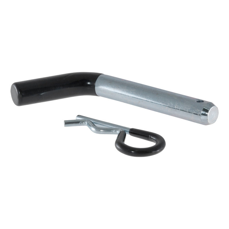 Curt 5/8in Hitch Pin (2in Receiver Zinc w/Rubber Grip)