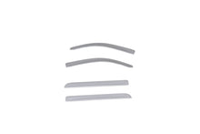 Load image into Gallery viewer, AVS 15-18 Chevy Silverado 1500 Crew Cab Low Profile Color Match Ventvisors 4pc - Silver Ice Metallic