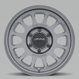 Method MR703 17x8.5 0mm Offset 6x120 67mm CB Gloss Titanium Wheel