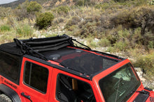 Cargar imagen en el visor de la galería, Rampage 2018-2019 Jeep Wrangler(JL) Unlimited Sport 4-Door Mesh Shade Top - Extended - Black