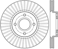 Cargar imagen en el visor de la galería, StopTech 2014 Ford Fiesta Left Front Disc Slotted Brake Rotor