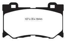 Cargar imagen en el visor de la galería, EBC 08-15 Infiniti G37 3.7 Greenstuff Front Brake Pads