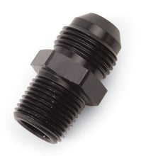 Cargar imagen en el visor de la galería, Russell Performance -8 AN to 3/8in NPT Straight Flare to Pipe (Black)