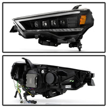 Cargar imagen en el visor de la galería, Spyder Apex 14-20 Toyota 4Runner High-Power LED Module Headlights - Black (PRO-YD-T4R14AP-SEQ-BK)