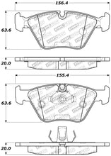 Cargar imagen en el visor de la galería, StopTech Performance 04-09 BMW X3 (E38) / 06-09 Z4 3.0Si (E86) / 00-07 330 Series Front Brake Pads