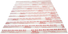 Cargar imagen en el visor de la galería, Clevite Plastigage Red Plastigage - 12 Pack