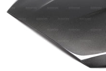 Cargar imagen en el visor de la galería, Seibon 15-16 Ford Focus TS-Style Gloss Finish Carbon Fiber Hood