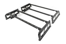 Cargar imagen en el visor de la galería, DV8 Offroad 07-23 Toyota Tundra / 09-23 Ford F150 Raptor MTO Series Bed Rack -  2pc Adj.