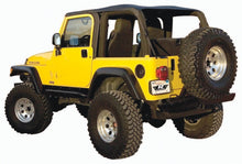 Cargar imagen en el visor de la galería, Rampage 1997-2006 Jeep Wrangler(TJ) Excludes LJ Unlimited Frameless Soft Top Kit - Black Diamond