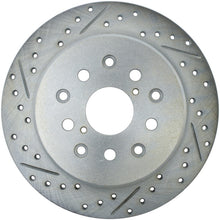 Cargar imagen en el visor de la galería, StopTech 01-05 Lexus IS300 / 02-10 Lexus SC430 Sport Slotted &amp; Drilled Rear Right Brake Rotor