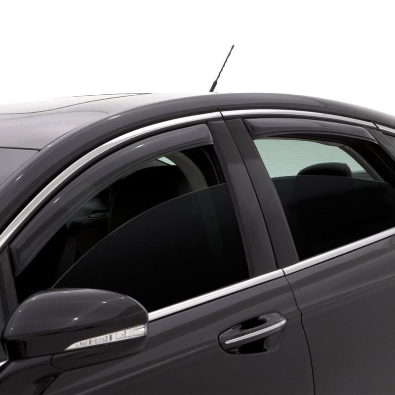 AVS 01-04 Toyota Hilux Double Cab Ventvisor In-Channel Front & Rear Window Deflectors 4pc - Smoke