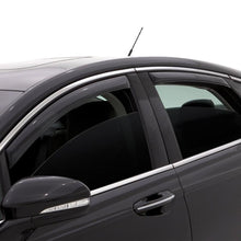 Cargar imagen en el visor de la galería, AVS 04-12 Chevy Colorado Crew Cab Ventvisor In-Channel Front &amp; Rear Window Deflectors 4pc - Smoke
