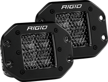 Cargar imagen en el visor de la galería, Rigid Industries D Series PRO Midnight Edition - Spot - Diffused - Pair