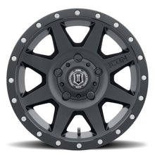 Cargar imagen en el visor de la galería, ICON Rebound 18x9 5x150 25mm Offset 6in BS 110.1mm Bore Satin Black Wheel