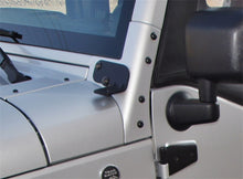 Cargar imagen en el visor de la galería, Rampage 2007-2018 Jeep Wrangler(JK) Windshield Hinge Light Bracket - Black