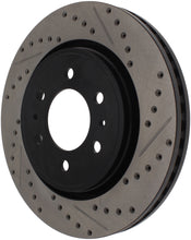 Cargar imagen en el visor de la galería, StopTech Slotted &amp; Drilled Sport Brake Rotor