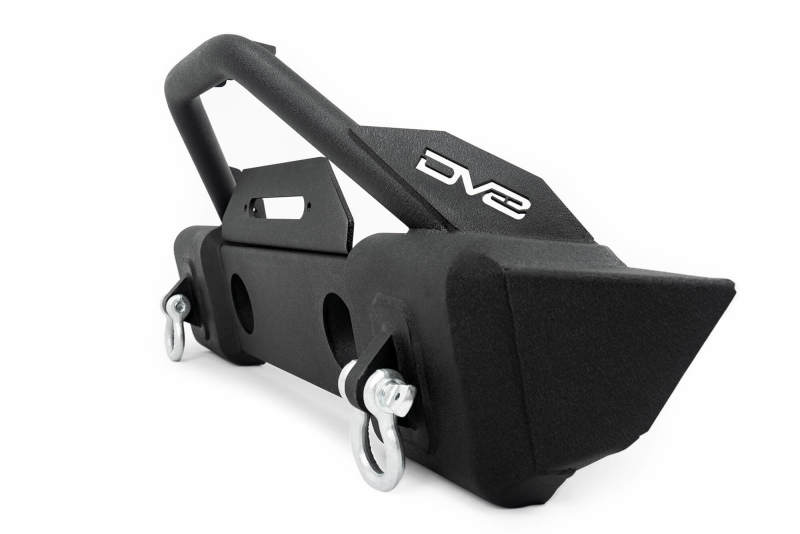 DV8 Offroad 07-18 Jeep Wrangler JK/JL FS-13 Steel Stubby Front Bumper w/ Fog Lights