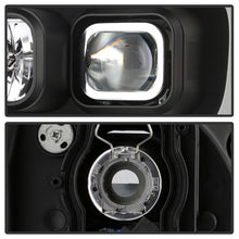 Cargar imagen en el visor de la galería, Spyder 07-14 Chevy Suburban/1500/2500/Tahoe V2 Projector Headlights All Blk PRO-YD-CSUB07V2-DRL-BKV2