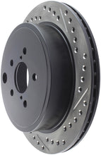 Cargar imagen en el visor de la galería, StopTech Slotted &amp; Drilled Sport Brake Rotor