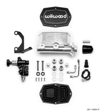 Cargar imagen en el visor de la galería, Wilwood Compact Tandem M/C - 1.12in Bore - w/Bracket and Valve - Ball Burnished